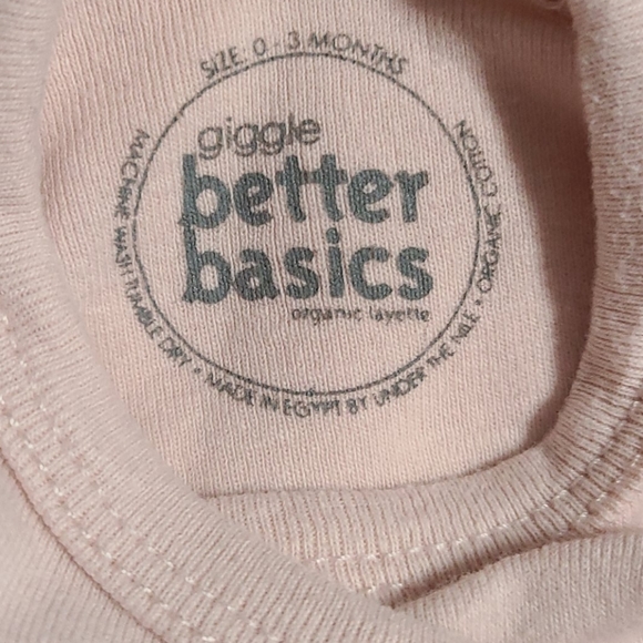 giggle Better Basics Long-Sleeve Tee, 0-3 mos - Picture 6 of 8